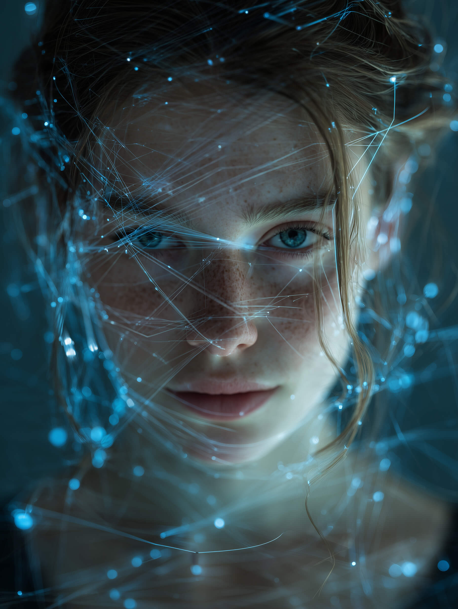 Digital consciousness a portrait of interconnected thought